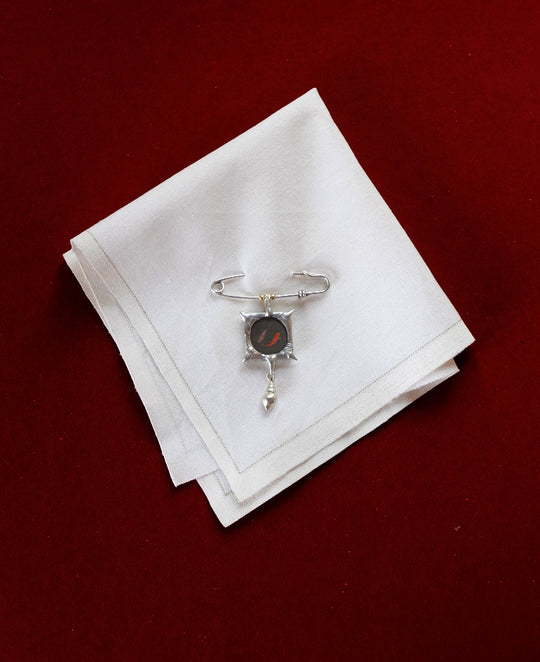 Pisces brooch